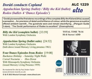 Produktbild: Appalachian Spring/Billy the Kid/+