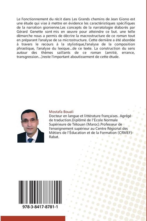 Produktbild: Le Fonctionnement du r&eacute;cit dans Les Grands chemins de Jean Giono
