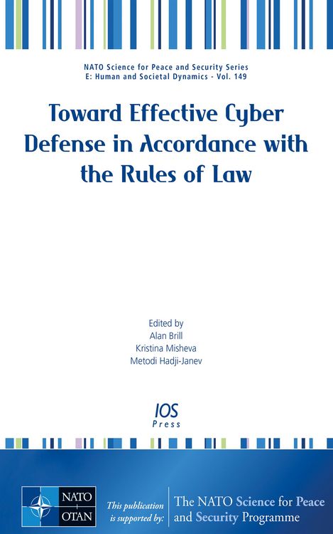Produktbild: Toward Effective Cyber Defense in Accordance with the Rules of Law