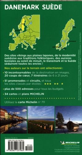Produktbild: Michelin Le Guide Vert Danemark Su&egrave;de