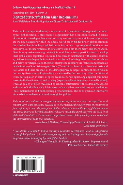 Produktbild: Digitized Statecraft of Four Asian Regionalisms