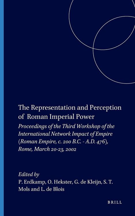 Produktbild: The Representation and Perception of Roman Imperial Power