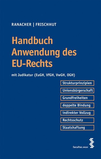 Produktbild: Handbuch Anwendung des EU-Rechts