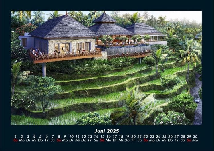 Produktbild: Bali 2025 Fotokalender DIN A4