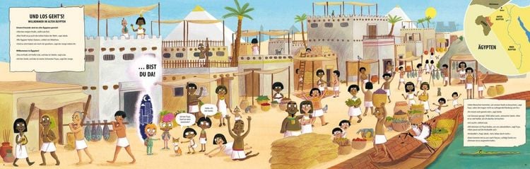 Produktbild: Zeitreise im Schlafanzug. Erlebe das alte &Auml;gypten