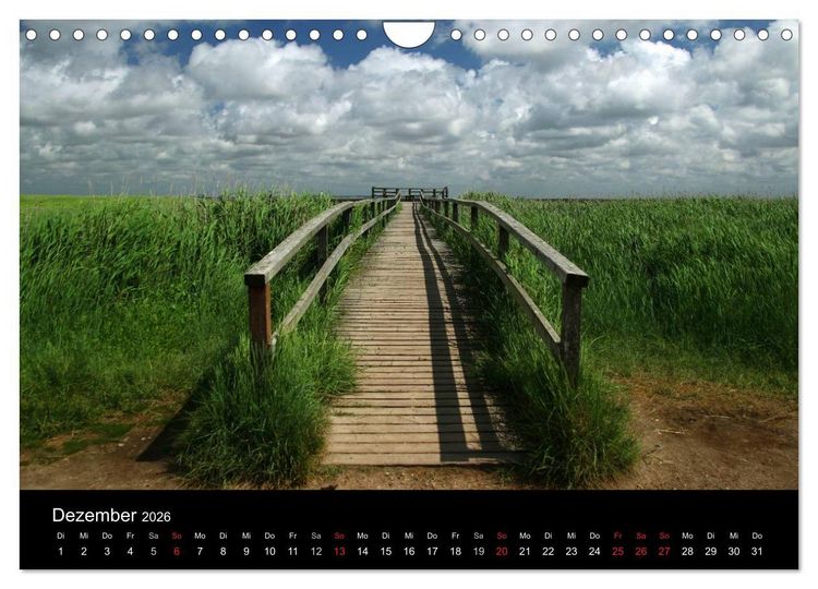 Produktbild: Amrum, Perle der Nordsee (Wandkalender 2026 DIN A4 quer), CALVENDO Monatskalender