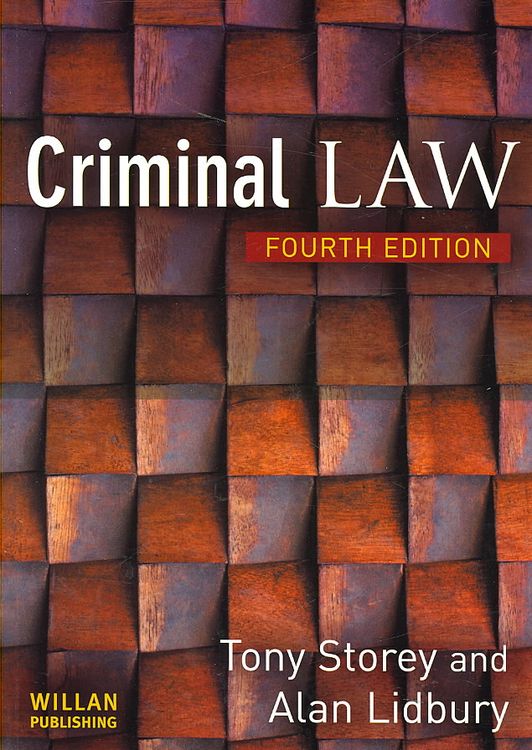 Produktbild: Criminal Law