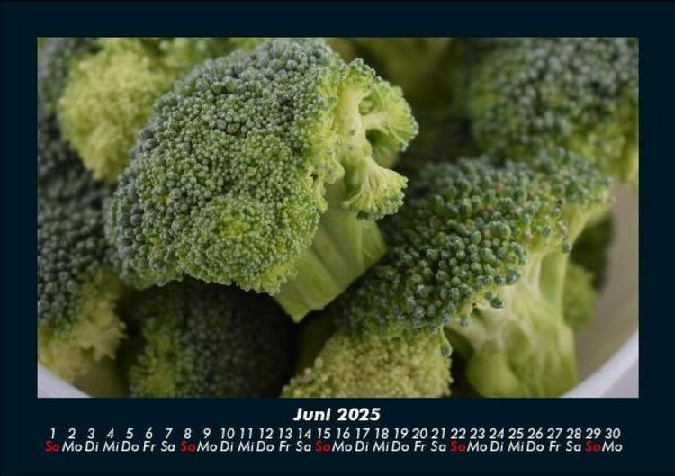 Produktbild: Gem&uuml;sekalender 2025 Fotokalender DIN A5