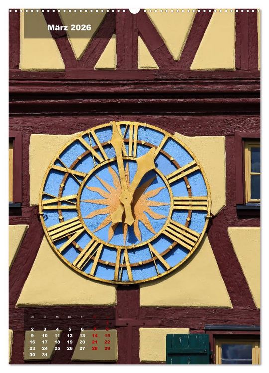 Produktbild: Kulturstadt Schw&auml;bisch Hall (hochwertiger Premium Wandkalender 2026 DIN A2 hoch), Kunstdruck in Hochglanz