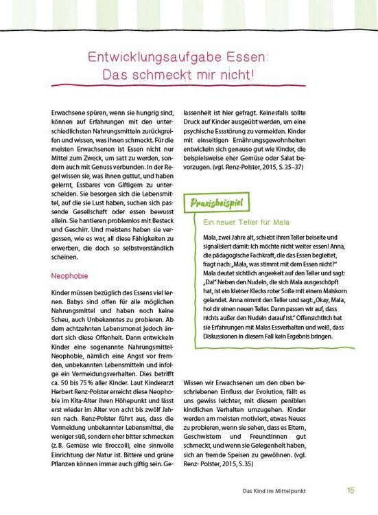 Produktbild: Genussvoll essen in Krippe und Kita