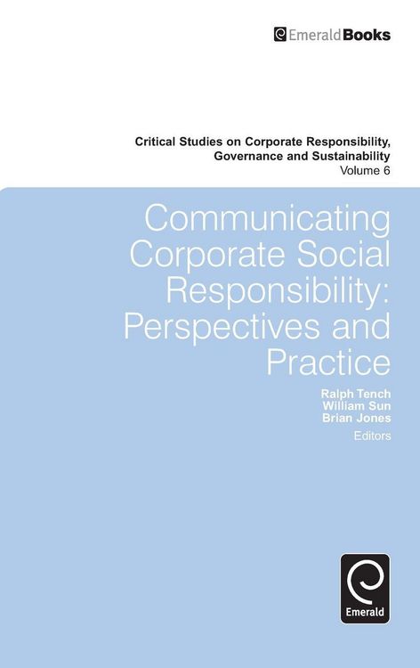 Produktbild: Communicating Corporate Social Responsibility