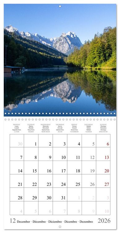 Produktbild: A Journey Through Germany (Wall Calendar 2026 12 &times; 12 Inch) CALVENDO 12 Month Wall Calendar
