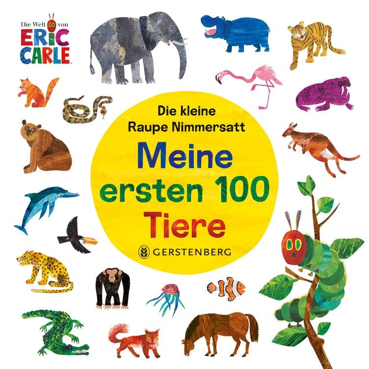 Produktbild: Die kleine Raupe Nimmersatt - Meine ersten 100 Tiere