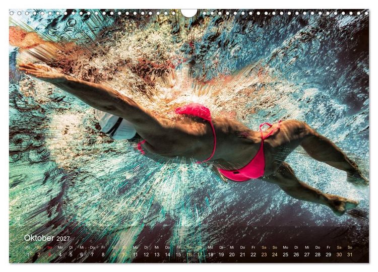 Produktbild: SCHWIMMGL&Uuml;CK (Wandkalender 2027 DIN A3 quer), CALVENDO Monatskalender