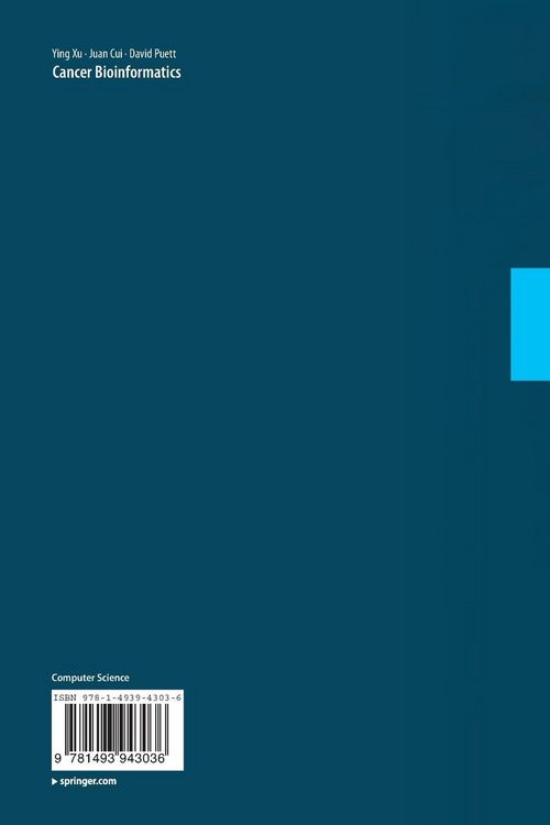 Produktbild: Cancer Bioinformatics