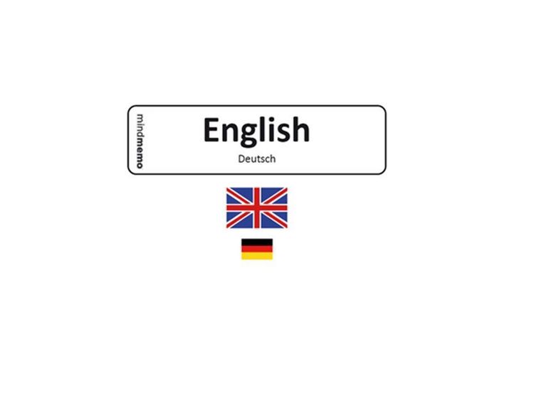 Produktbild: mindmemo Vokabel Sticker - Grundwortschatz Englisch / Deutsch - 280 Vokabel Aufkleber f&uuml;r Kinder und Erwachsene