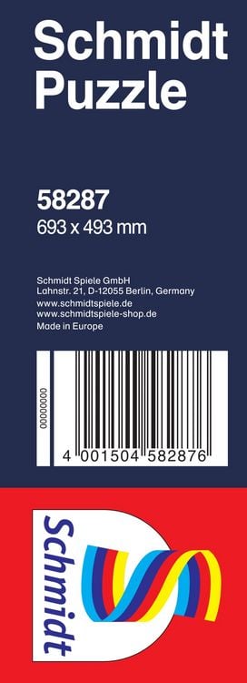 Produktbild: Deutschlandkarte, 1.000 Teile Puzzle
