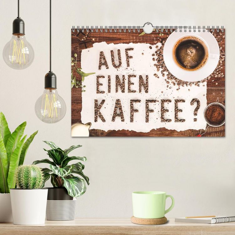 Produktbild: Auf einen Kaffee? (Wandkalender 2026 DIN A4 quer), CALVENDO Monatskalender