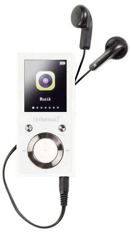 Produktbild: Intenso Music Walker MP3-Player 64GB Wei&szlig; Bluetooth&reg;