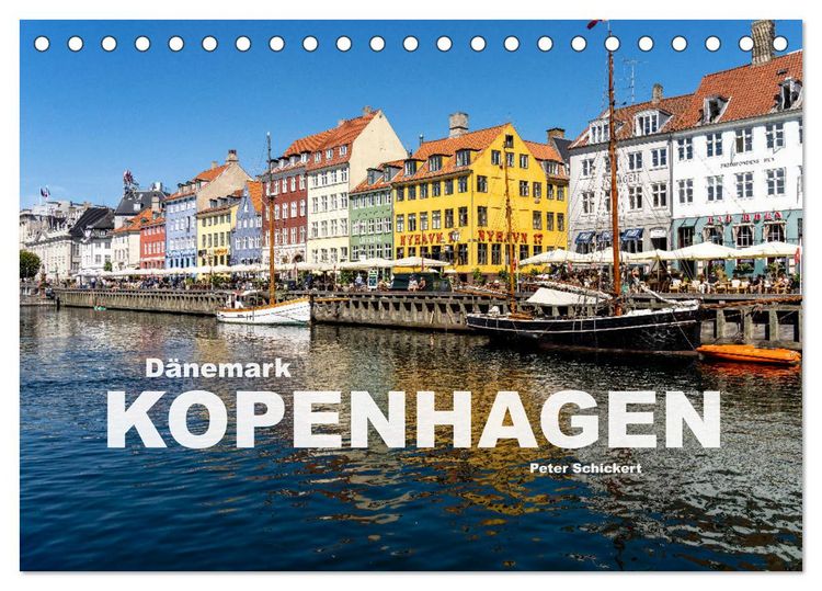 Produktbild: D&auml;nemark - Kopenhagen (Tischkalender 2026 DIN A5 quer), CALVENDO Monatskalender