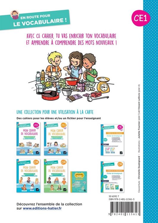 Produktbild: En route pour le vocabulaire ce1