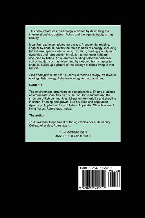 Produktbild: Fish Ecology