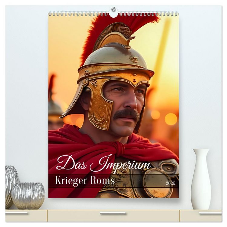 Produktbild: Das Imperium - Krieger Roms (hochwertiger Premium Wandkalender 2026 DIN A2 hoch), Kunstdruck in Hochglanz