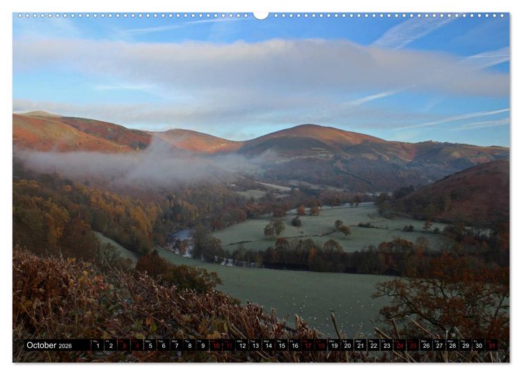 Produktbild: Welsh Landscapes (High Quality Premium Wall Calendar 2026 DIN A2 landscape),CALVENDO 12 Month Wall Calendar