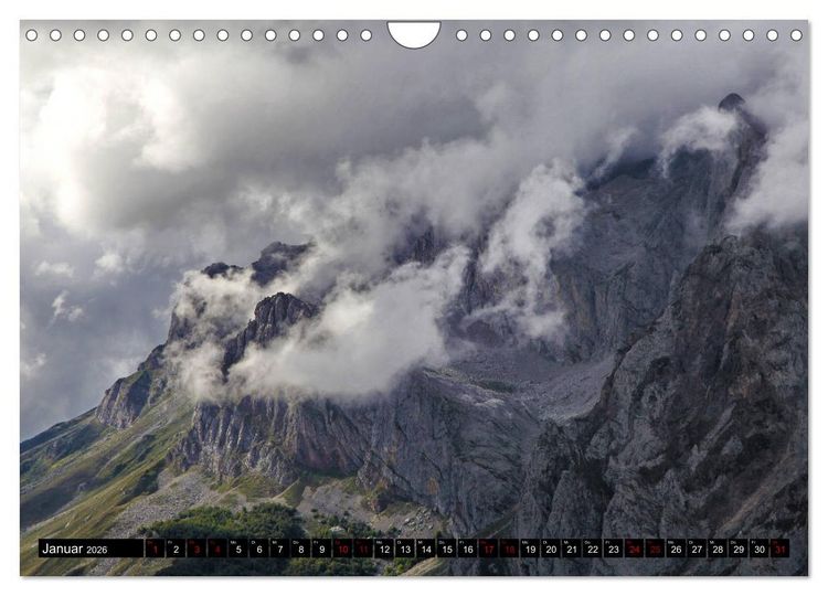 Produktbild: NATIONALPARK PICOS DE EUROPA (Wandkalender 2026 DIN A4 quer), CALVENDO Monatskalender