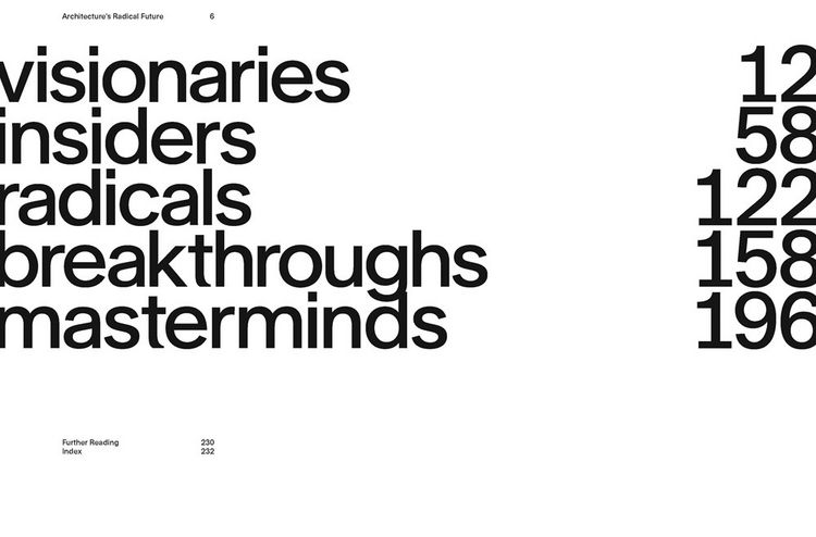 Produktbild: Radical Architecture of the Future
