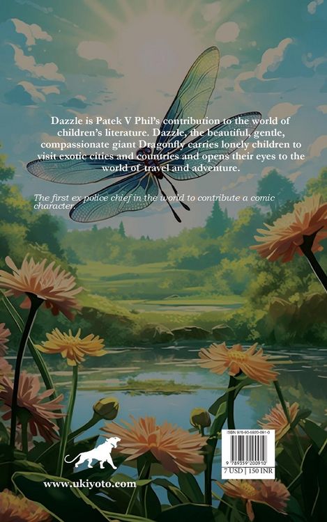 Produktbild: Tales of Adventure with Dazzle The Giant Dragonfly BW Version