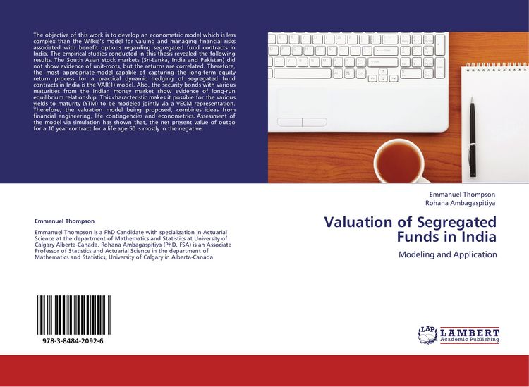Produktbild: Valuation of Segregated Funds in India