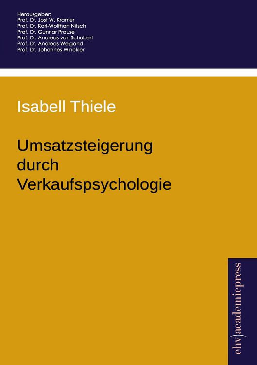 Produktbild: Umsatzsteigerung durch Verkaufspsychologie