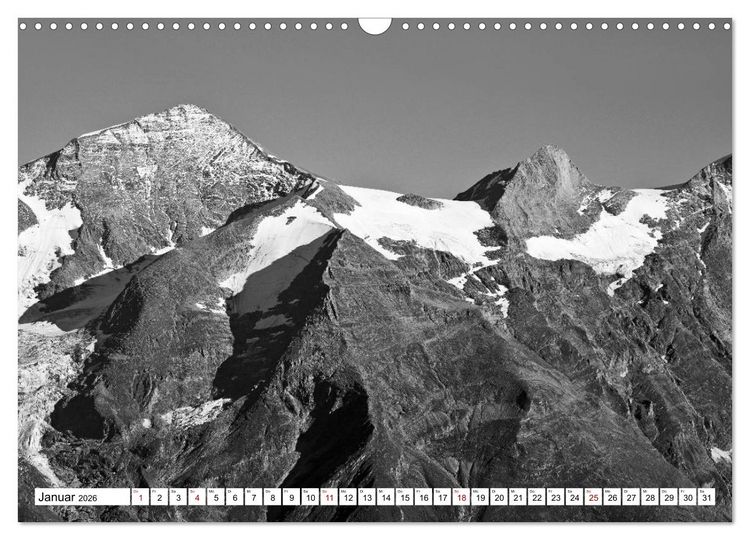 Produktbild: Dreitausender in den Alpen (Wandkalender 2026 DIN A3 quer), CALVENDO Monatskalender