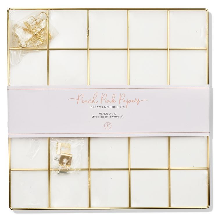 Produktbild: MemoBoard Metall + Clips