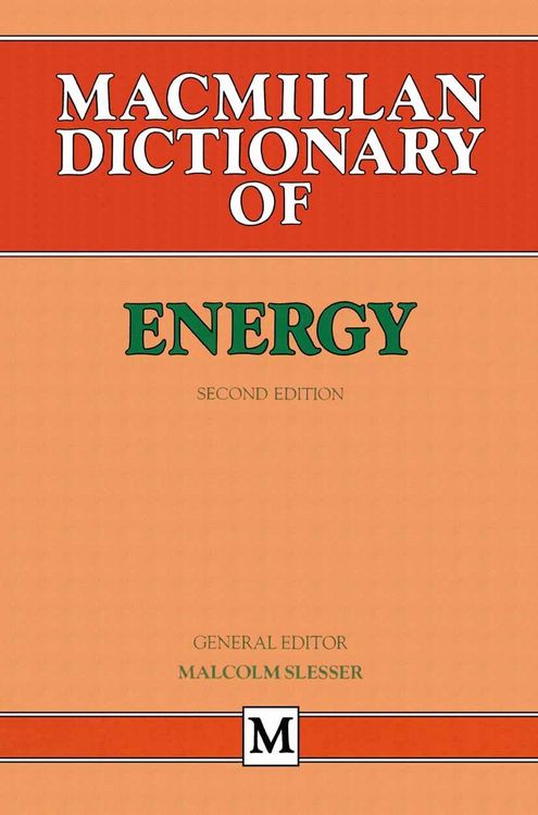 Produktbild: Dictionary of Energy