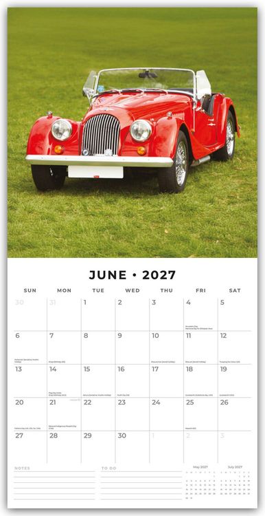 Produktbild: Classic Cars &ndash; Klassische Autos 2027 &ndash; 16-Monatskalender