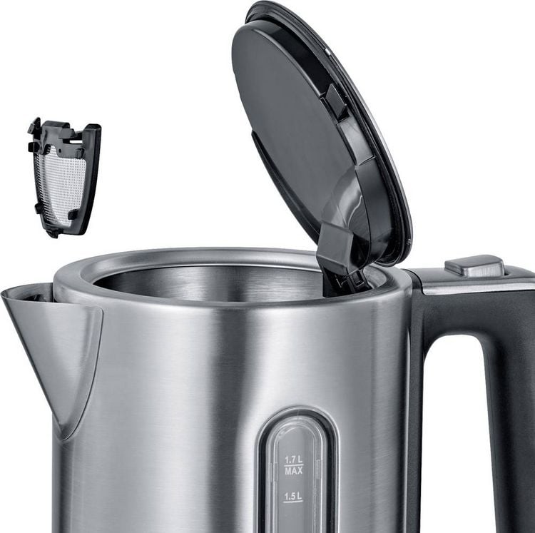 Produktbild: Severin 3418 Wasserkocher Edelstahl (geb&uuml;rstet)