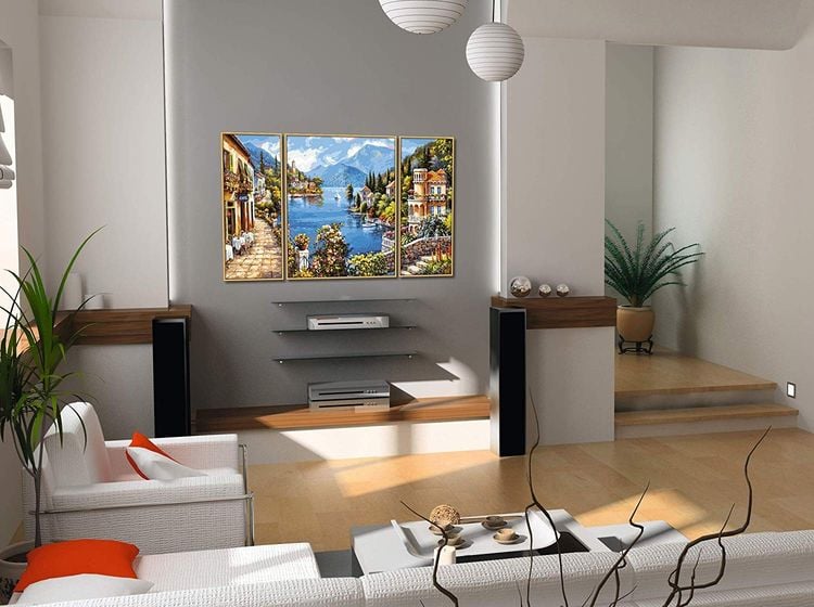Produktbild: Schipper 609260818 - Malen nach Zahlen, Lago Romantico, 50 x 80 cm