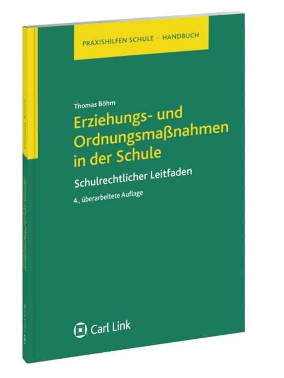 Produktbild: Erziehungs- und Ordnungsmaßnahmen in der Schule