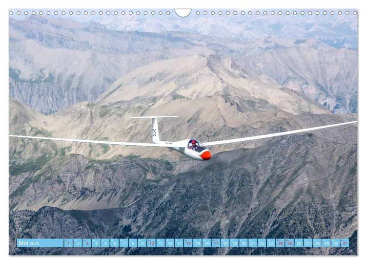 Produktbild: Segelflug - Den Traum vom Fliegen erf&uuml;llen (Wandkalender 2026 DIN A3 quer), CALVENDO Monatskalender