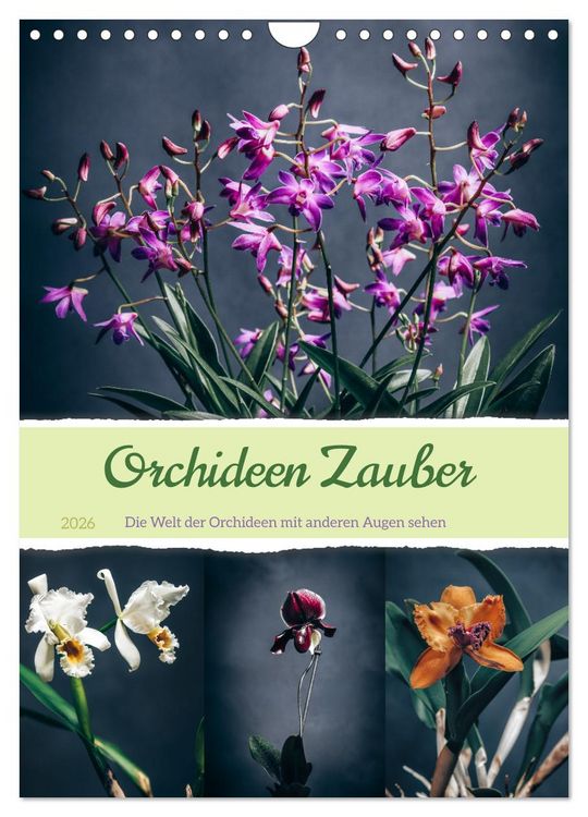 Produktbild: Orchideen Zauber (Wandkalender 2026 DIN A4 hoch), CALVENDO Monatskalender