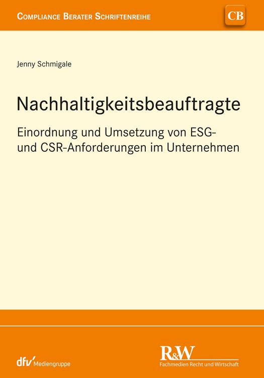 Produktbild: Nachhaltigkeitsbeauftragte