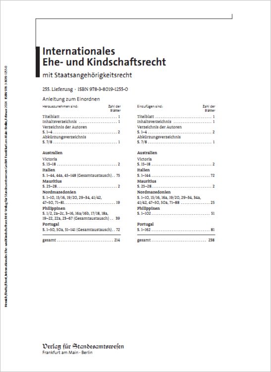 Produktbild: Internationales Ehe- und Kindschaftsrecht mit Staatsangeh&ouml;rigkeitsrecht