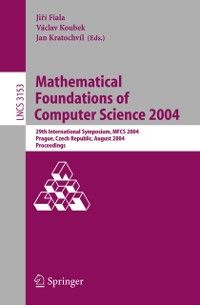 Produktbild: Mathematical Foundations of Computer Science 2004