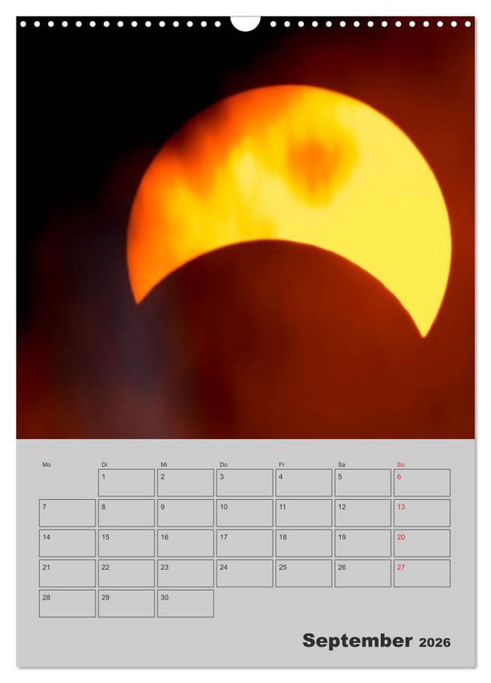 Produktbild: Wunderbares Universum (Wandkalender 2026 DIN A3 hoch), CALVENDO Monatskalender
