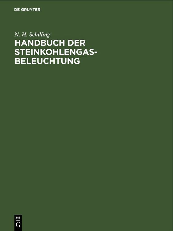 Produktbild: Handbuch der Steinkohlengas-Beleuchtung