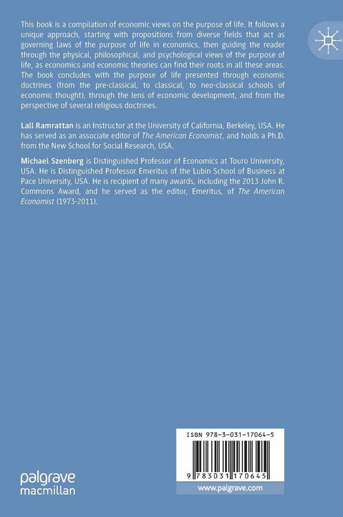 Produktbild: The Purpose of Life in Economics