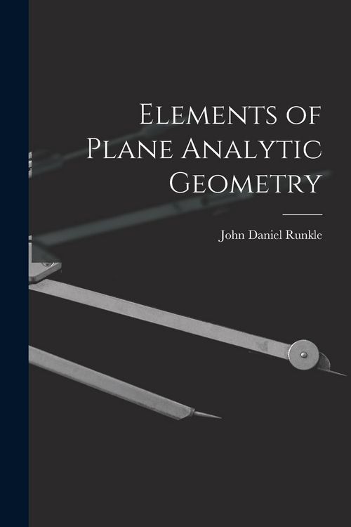 Produktbild: Elements of Plane Analytic Geometry