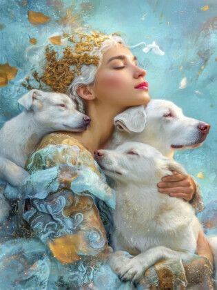 Produktbild: CALVENDO Puzzle Mensch und Tier | 1000 Teile Lege-Gr&ouml;&szlig;e 64x48cm Foto-Puzzle f&uuml;r gl&uuml;ckliche Stunden